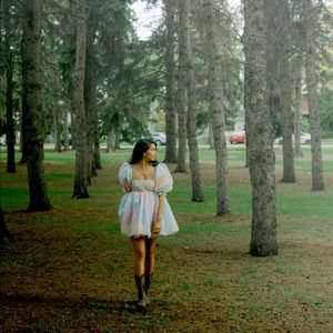 Selkie Rainbow Puff Dress From Revolve